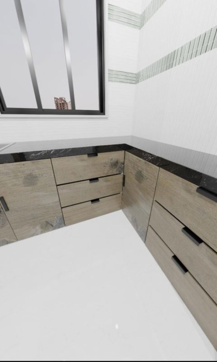 Kitchen, greencrew-riddhi-siddhi-nx 1 Bedroom 350 Sq.Ft. Apartment In Kalher Thane 10592343