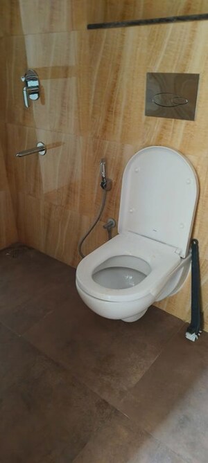 Bathroom in 1 BHK Apartment at Lodha Amara, Kolshet Road – for Rent
