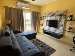 Bedroom in 3 BHK Apartment at Salarpuria Sattva Park Cubix, Devanahalli – for Rent
