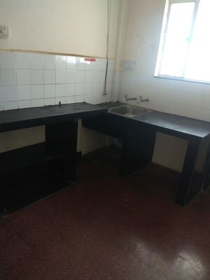 Kitchen in 1 RK Apartment at Vanaz Corner, Kothrud – for Rent