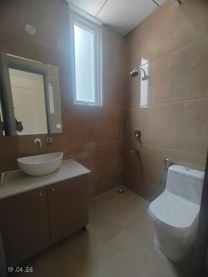 Bathroom in 3 BHK Apartment at M3M Antalya Hills, Sector 79 – for Rent