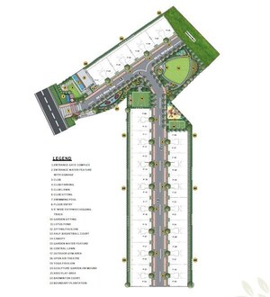 Master Plan in 3 BHK Apartment at Singhpura – for Sale