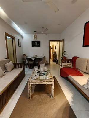 Living Room in 2 BHK Apartment at Bandra West – for Rent