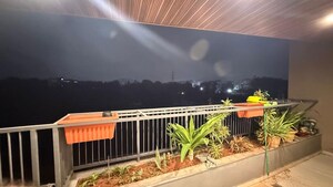 Balcony in 3 BHK Apartment at Myscape Sanctuary, Hafeezpet – for Rent