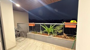 Balcony in 3 BHK Apartment at Myscape Sanctuary, Hafeezpet – for Rent