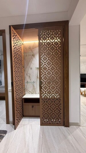 Bathroom in 3 BHK Apartment at Myscape Sanctuary, Hafeezpet – for Rent