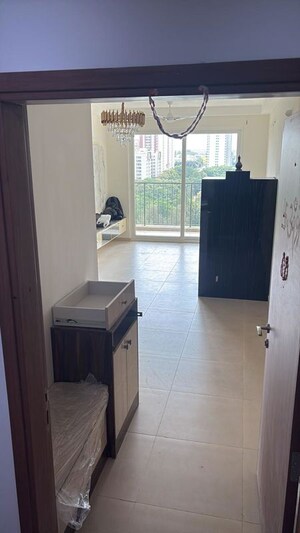 Kitchen in 2.5 BHK Apartment at Bhartiya City Nikoo Homes 4, Thanisandra Main Road – for Rent