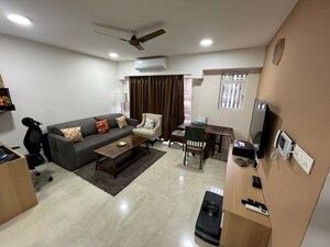 Living Room in 3 BHK Apartment at Marathon Monte South, Byculla West – for Rent