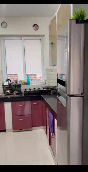 Kitchen in 3 BHK Apartment at BPTP Parkland Pride, Sector 77 – for Rent