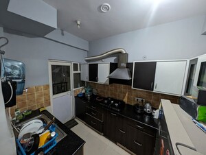 Kitchen in 4 BHK Apartment at H R Buildcon Elite Homz, Sector 77 – for Rent