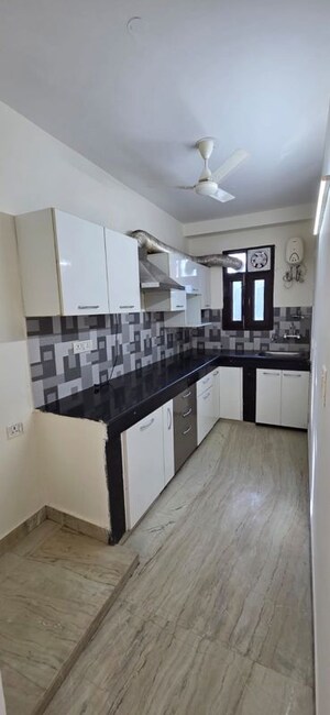 Kitchen in 3 BHK Builder Floor at Gautam Nagar – for Rent