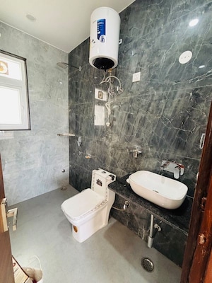 Bathroom in 1 RK Builder Floor at Sector 38 – for Rent