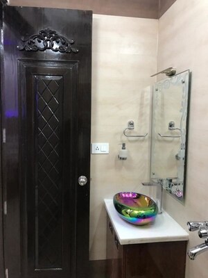 Attached Bathroom in 3 BHK Builder Floor at Ekta Vihar – for Rent