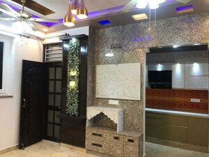 Living Room in 3 BHK Builder Floor at Ekta Vihar – for Rent