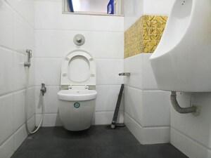 Bathroom in  Office Space at Vijay Nagar – for Rent