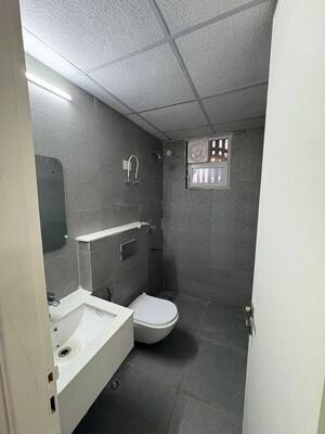Bathroom in 3 BHK Apartment at Signature Global City, Sector 37d – for Rent