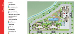 Master Plan in 2.5 BHK Apartment at Bhartiya City Nikoo Homes 4, Thanisandra Main Road – for Rent