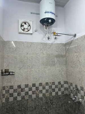 Bathroom in 2 BHK Builder Floor at Aman Vihar – for Rent