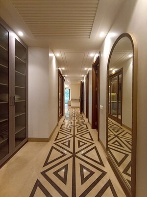 Building Lobby in 4 BHK Builder Floor at Greater Kailash ii – for Sale