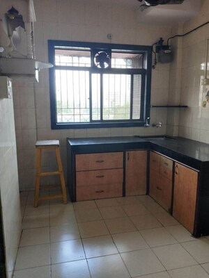 Kitchen in 1 BHK Apartment at Dosti Maitri Gardens, Pokhran Road No Two – for Rent
