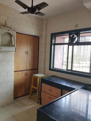 Kitchen in 1 BHK Apartment at Dosti Maitri Gardens, Pokhran Road No Two – for Rent
