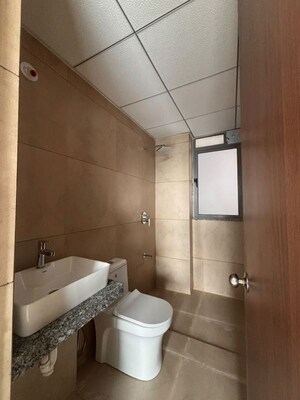 Bathroom in 3 BHK Apartment at Kalpataru Immensa, Kolshet Road – for Rent