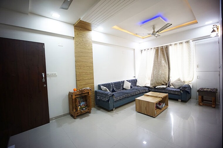 Living Room, bopal 2 Bedroom 140 Sq.Yd. Apartment In Bopal Ahmedabad 10593725