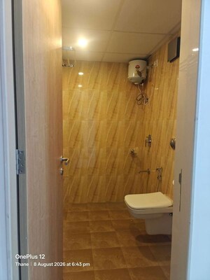 Bathroom in 2 BHK Apartment at Lodha Crown Quality Homes, Majiwada – for Rent