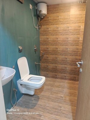 Bathroom in 2 BHK Apartment at Lodha Crown Quality Homes, Majiwada – for Rent