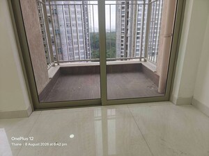Balcony in 2 BHK Apartment at Lodha Crown Quality Homes, Majiwada – for Rent