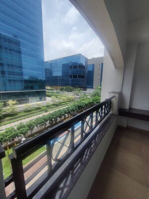 Balcony in 4 BHK Apartment at My Home Abhra, Madhapur – for Rent