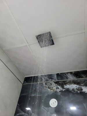 Bathroom in 1 BHK Apartment at Sushant Lok I – for Rent