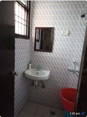 Bathroom in 2 BHK Apartment at Apex Our Homes, Sector 37c – for Rent