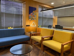 Team Area in  Office Space at Binori B Square 2, Vikram Nagar – for Rent