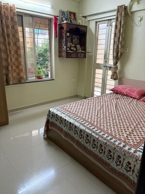 Bedroom in 2 BHK Apartment at G K Dwarka Sai Wonder, Pimple Saudagar – for Sale