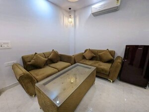 Living Room in 1 BHK Apartment at Freedom Fighters Enclave – for Rent