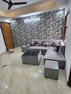 Living Room in 1 BHK Apartment at Freedom Fighters Enclave – for Rent