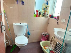 Bathroom in 2 BHK Apartment at Ramprastha City The Edge Towers, Sector 37d – for Rent