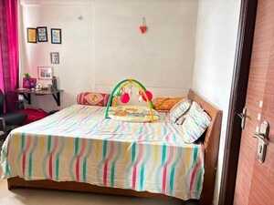 Bedroom in 2 BHK Apartment at Ramprastha City The Edge Towers, Sector 37d – for Rent