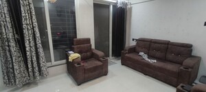 Living Room in 2 BHK Apartment at Royal Ishana, Thergaon – for Sale