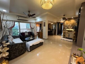 Living Room in 2.5 BHK Apartment at Nahar Amrit Shakti, Chandivali – for Rent