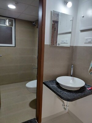 Bathroom in 3 BHK Apartment at Pride Purple Park Titan, Hinjewadi – for Rent