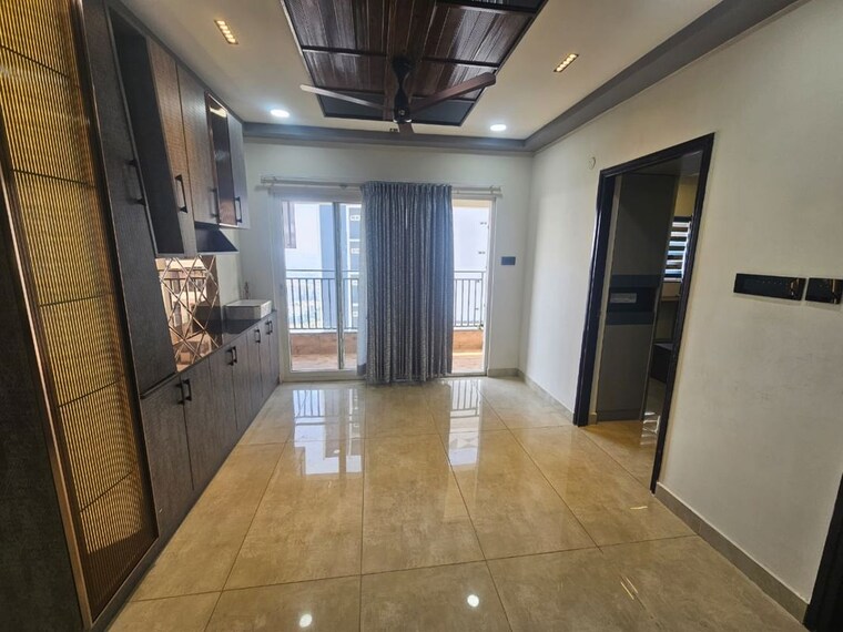 Living Room, candeur-40 2 Bedroom 1256 Sq.Ft. Apartment In Miyapur Hyderabad 10593808
