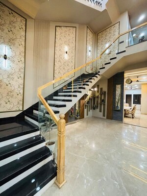 Staircase in 6+ BHK Independent House at Ajmer Road – for Sale