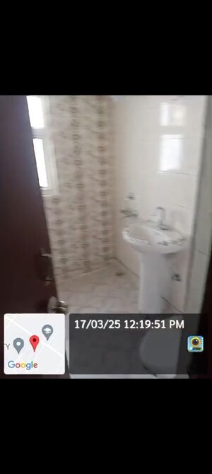 Bathroom in 2 BHK Apartment at Raj Nagar Extension – for Rent