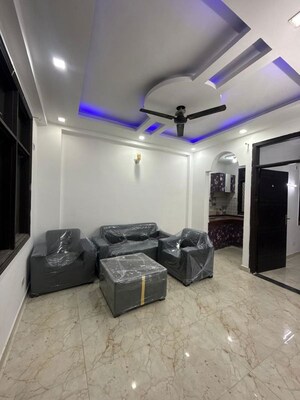 Living Room in 1 BHK Apartment at Freedom Fighters Enclave – for Rent