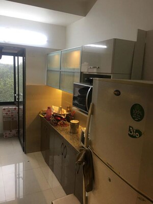 Kitchen in 3 BHK Apartment at Kanakia Rainforest, Andheri East – for Rent