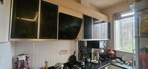 Kitchen in 3 BHK Builder Floor at Rohini Sector 25 – for Rent