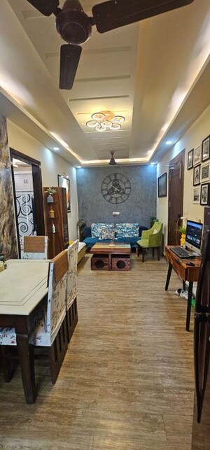 Living Room in 3 BHK Builder Floor at Rohini Sector 25 – for Rent