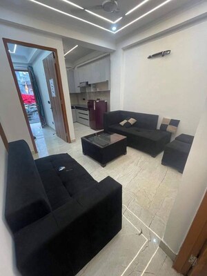 Living Room in 2 BHK Builder Floor at Saket – for Rent